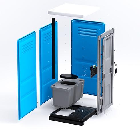 Cabine de toilette Toypek