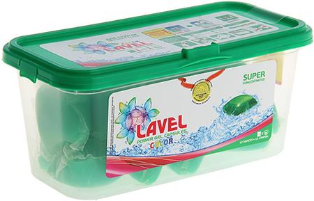 Couleur des capsules Lavel Power Gel