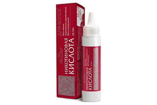 Acide nicotinique pour les cheveux