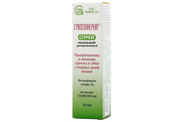 Spray nasal Grippferon