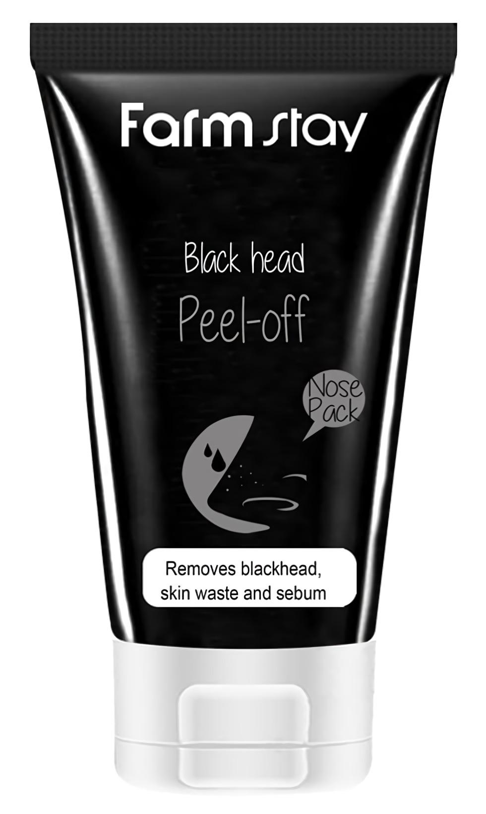 Nez pelable FarmStay Charcoal Black Head